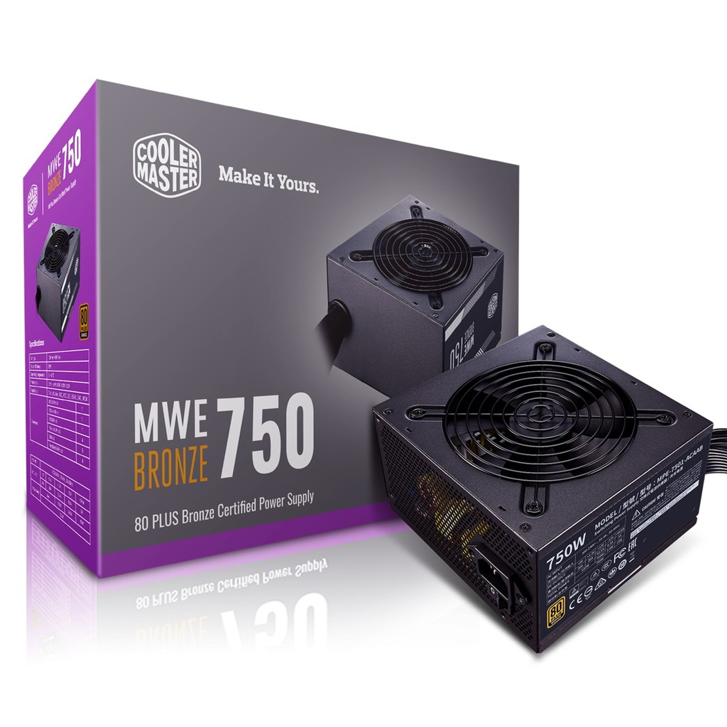 Hình ảnh chi tiết Nguồn Cooler Master 750W ELITEV2 - Ảnh số 1