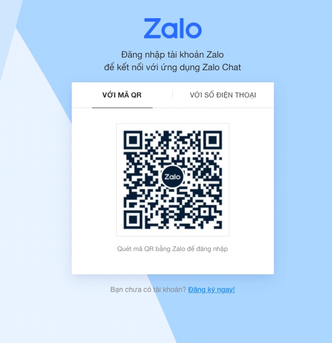 Cách đăng nhập Zalo Web bằng mã QR trên điện thoại