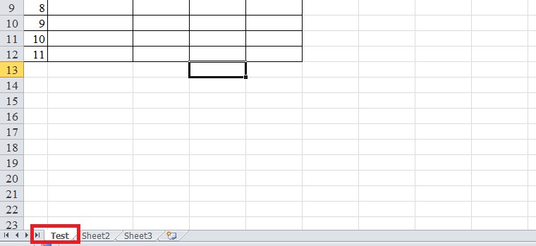 Cách tạo bảng trong Excel