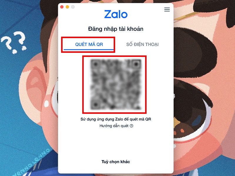 Cách đăng nhập Zalo bằng mã QR trên máy tính