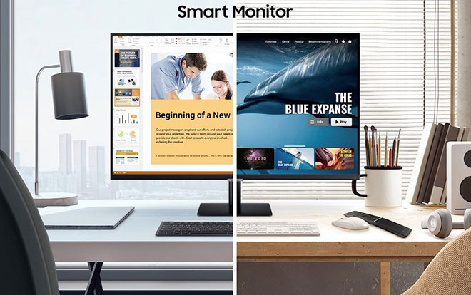Màn hình Thông Minh Samsung Smart Monitor M7 và M5 : Do It All - Làm Tất Cả