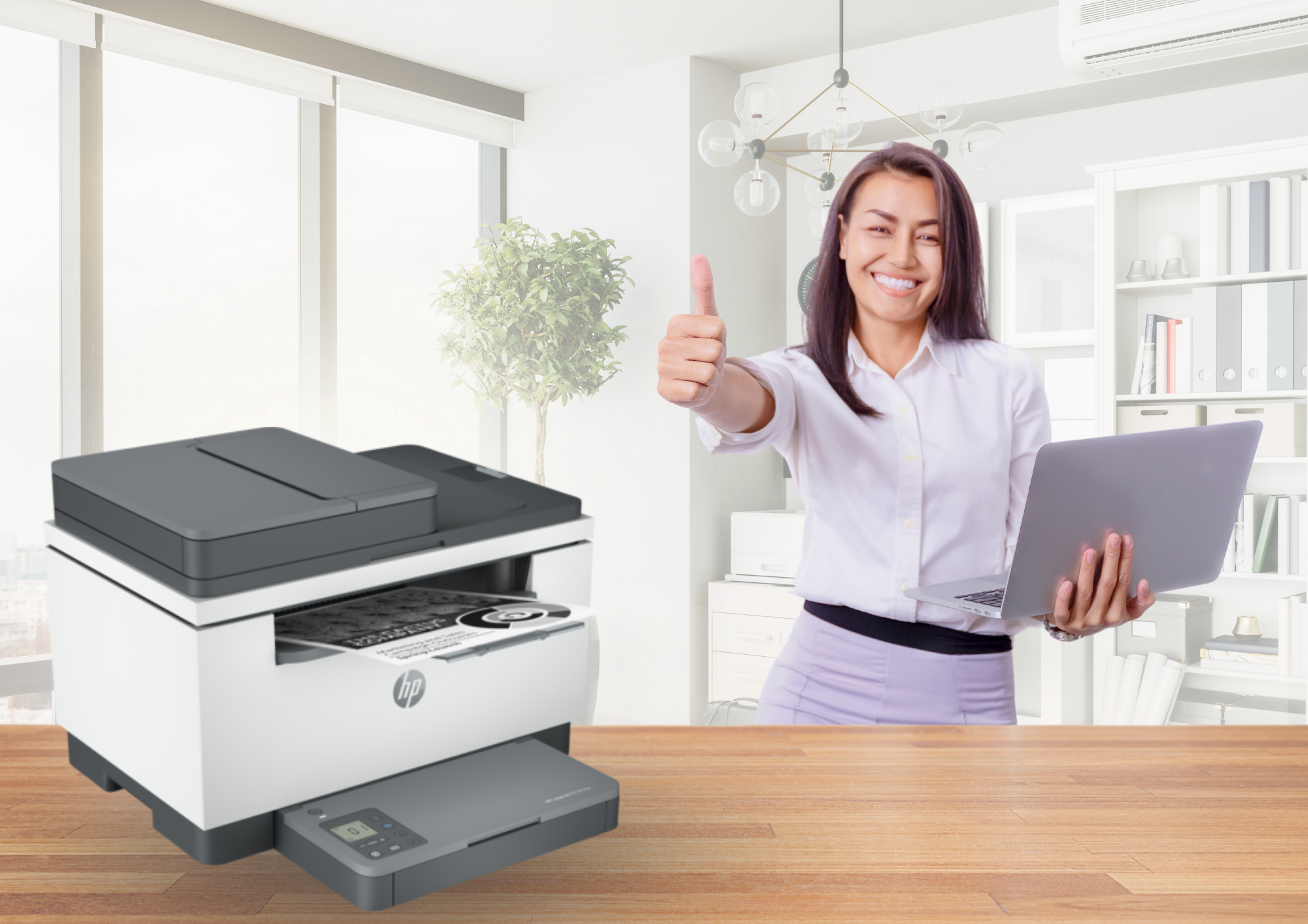 HP LASERJET MFP M236SDW: TRỢ THỦ ĐẮC LỰC CHO VĂN PHÒNG HIỆN ĐẠI