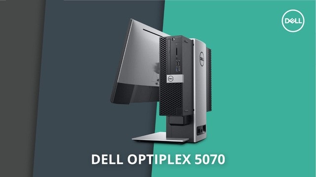 Máy tính bàn Dell OptiPlex 5070 cấu hình thiết kế nhỏ gọn, dễ dàng nâng cấp