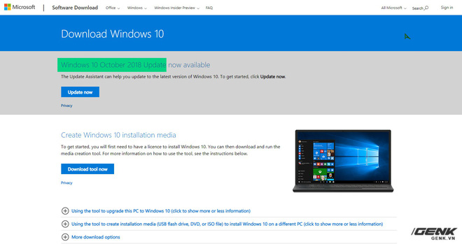 Microsoft chính thức phát hành lại Windows 10 October Update (1809), link tải có trong bài - Ảnh 2.