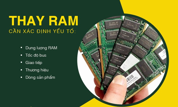 Thời điểm để thay RAM máy tính PC