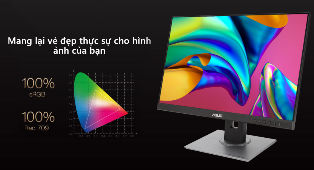 Màn hình máy tính Asus tầm trung