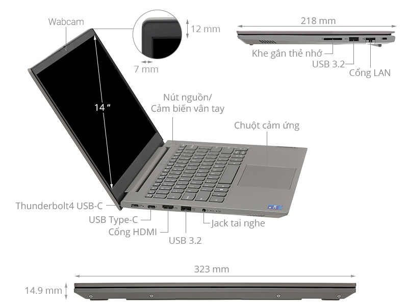 Laptop Lenovo ThinkBook 14 G2 ITL