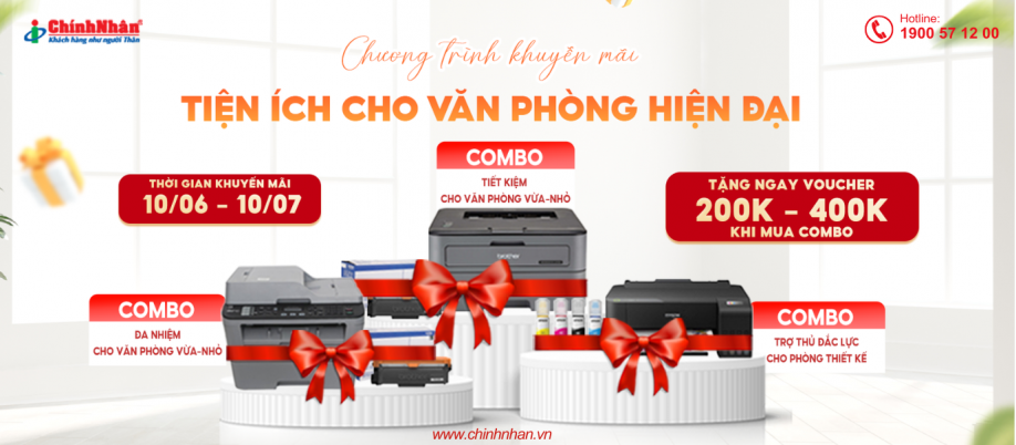 CHƯƠNG TRÌNH KHUYẾN MÃI TIỆN ÍCH CHO VĂN PHÒNG HIỆN ĐẠI
