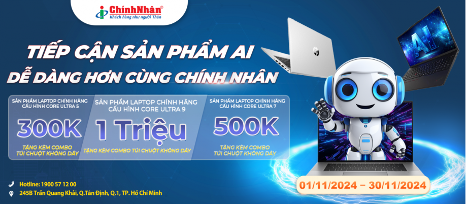 TIẾP CẬN SẢN PHẨM AI DỄ DÀNG HƠN CÙNG CHÍNH NHÂN